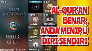 ZULKIFLI M ABBAS membuktikan Al-Qur'an benar, bahwa orang kafir sedang menipu dirinya sendiri
