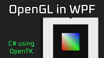 C# WPF - Drawing using OpenGL
