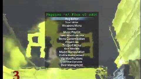 CoD WaW ISO Mod Menu Physics 