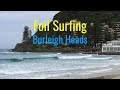 Foil Surfing @ Burleigh Heads, Gold Coast. 50fps relaxation foiling.
