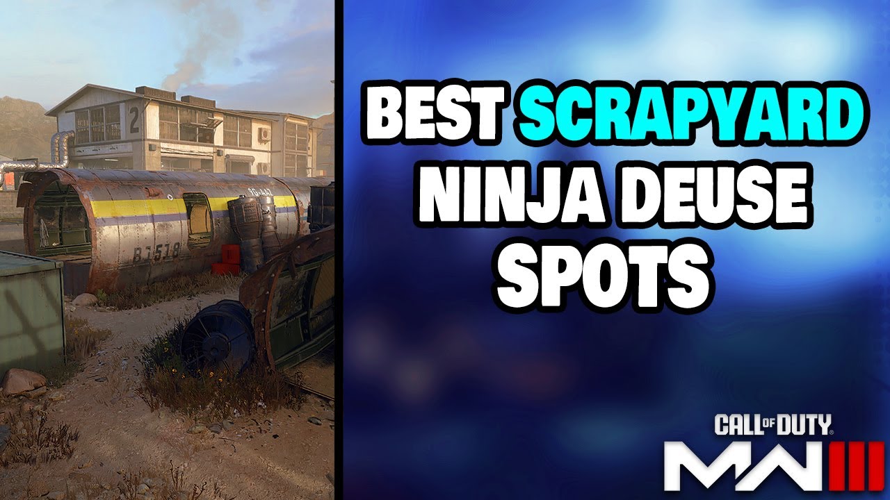 Best Scrapyard Ninja Defuse Spots in Modern Warfare 3!