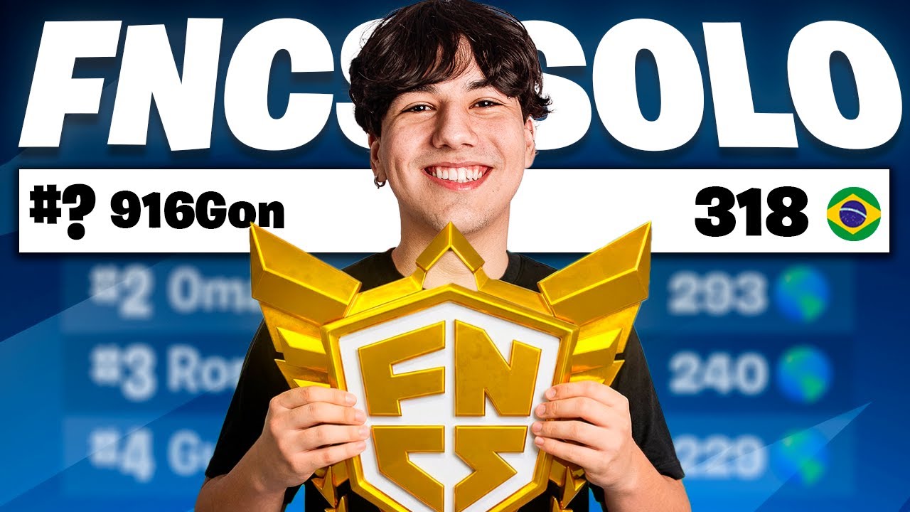 GON JOGOU A FNCS SOLO GRAND FINALS E GANHOU R$ 3.000