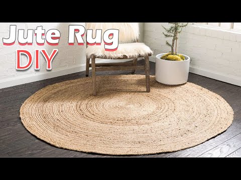 DIY Handmade Jute BIG Carpet || Make at home very easily|| #Jute