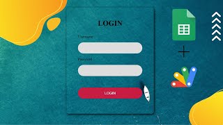 How to create Login and Register Form using Google spreadsheet data? | with free source code