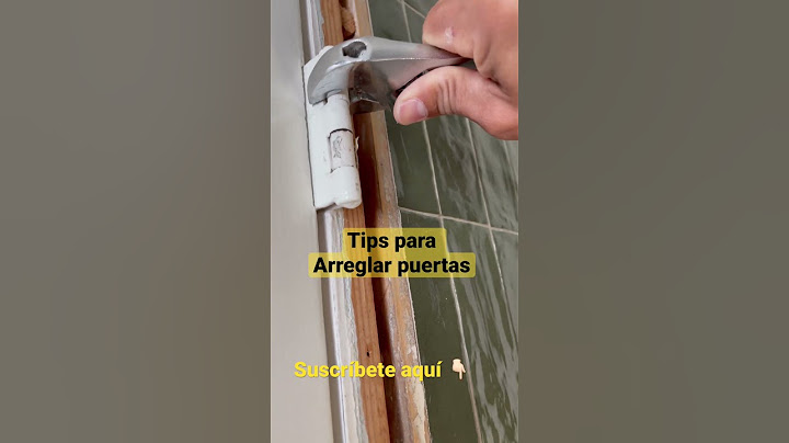 Cómo arreglar una puerta fácil y sencillo cuando no cierra bien, y ahorrar dinero. #shorts #tips