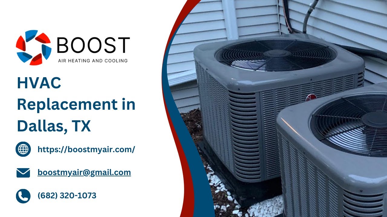 HVAC Replacement  in Dallas, TX | Boost Air Heating and Cooling