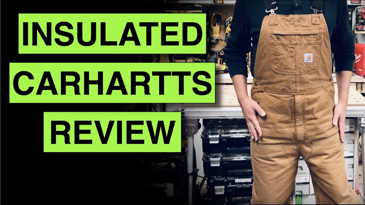 Can these handle EXTREME COLD? Carhartt Insulated Bib Duck Overalls REVIEW  