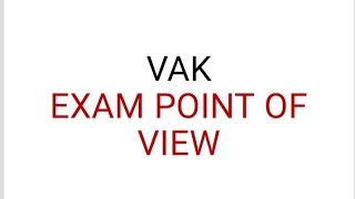 EXAM POINT OF VIEW CLASS/ON VAK/BEd CLASSES/IN MALAYALAM #vak #bedclasses