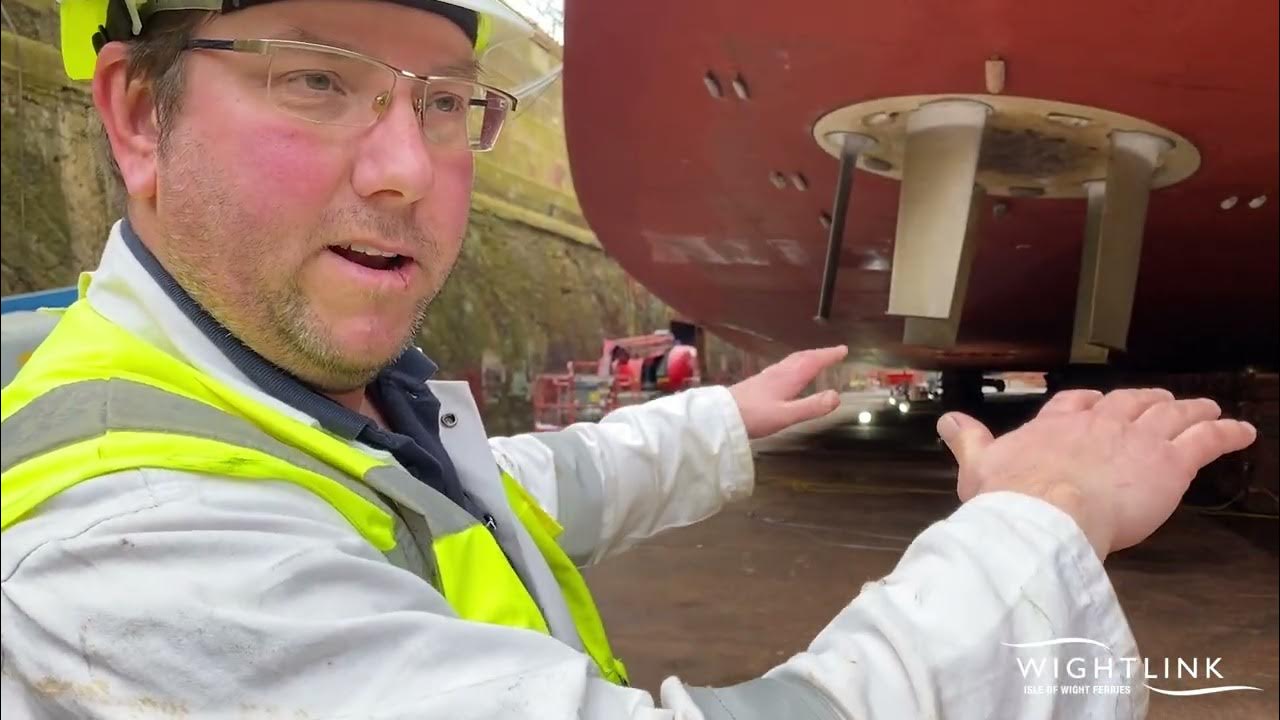 How does dry docking work with ferries? YouTube