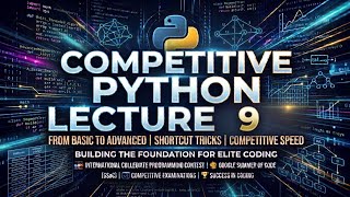 Competitive Phyton journey new curriculum part 9