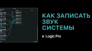 Loopback. Как записать звук системы в Logic Pro [Logic Pro Help]