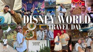 DISNEY WORLD TRAVEL DAY ✈️✨ | Babymoon, Resort Check In, Hoop-Dee-Doo, Disney Springs & More