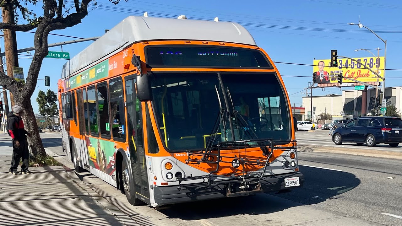LACMTA 2022 ENC Axess BRT #2045