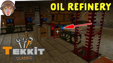 Minecraft Tekkit Classic Modpack - OIL REFINERY - Part 7