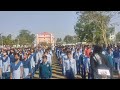 Morning assembly central public school patharkandi after reopening of school cpsp