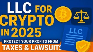 Why You Need an LLC for Crypto in 2025 💼🪙 | Protect Your Profits from Taxes &amp; Lawsuits
