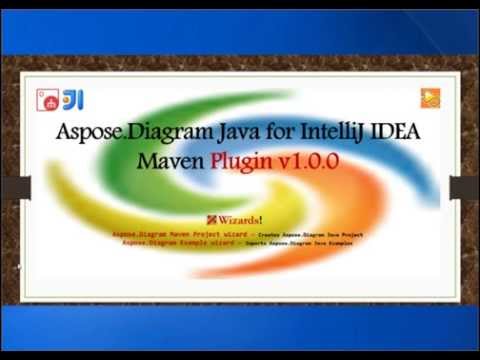 Aspose.Diagram Java for IntelliJ IDEA (Maven) - Plugin v1.0.0.0 Released!