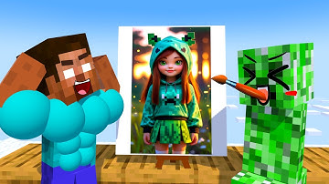 DRAWING RUN 4 CHALLENGE - Minecraft Animation