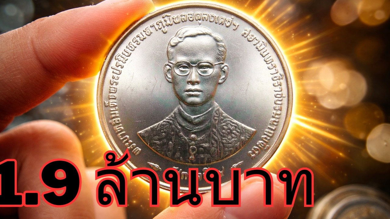 พบในของสะสมเก่า – เหรียญที่ระลึกครบรอบ 50 ปี มูลค่า 1.9 ล้านบาท