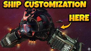 New Ship Customization in No Man's Sky Orbital Update \& New Station