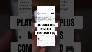 Playstation Plus Members COMPENSATED following PSN Outage 🎮💪 @StevenLim_