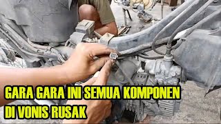 SEMUA KOMPONEN KELISTRIKAN SUPRA MATI || JANGAN ASAL GANTI ||CEK DULU BAGIAN INI