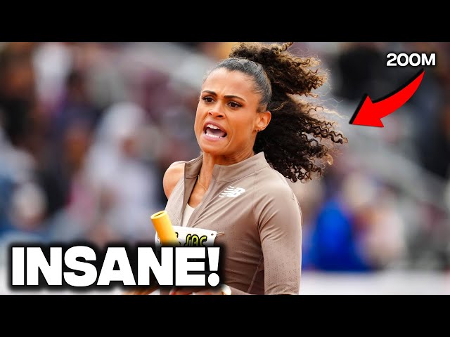 Sydney McLaughlin JUST DEMOLISHED Her Competition In The 200 Meters! class=