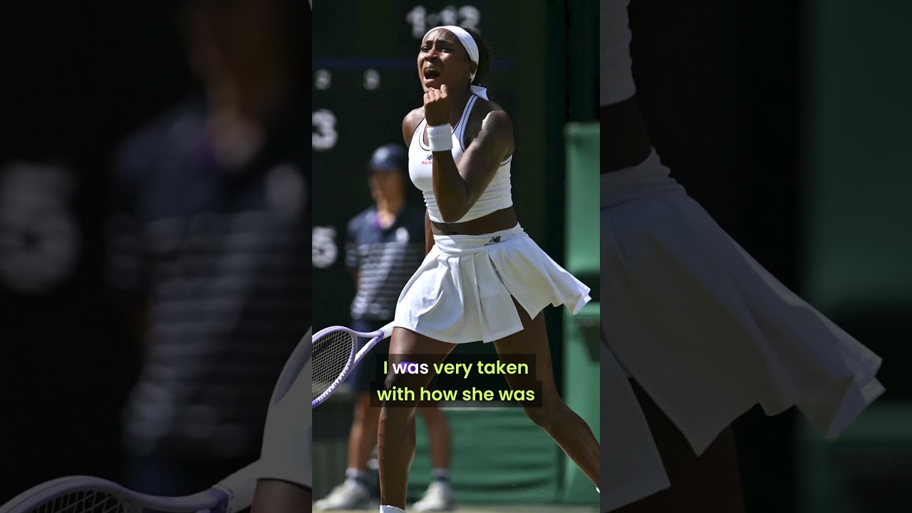Coco Gauff playing with house money at Wimbledon
