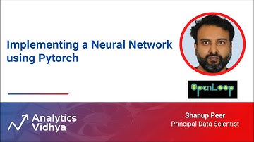 Implementing a Neural Network using Pytorch | DataHour by Shanup Peer