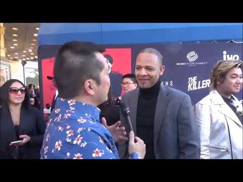 Alex Porter Red Carpet Interview at the American Premiere of The Killer