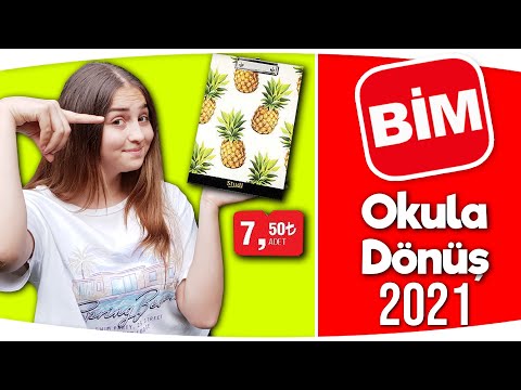 Okula Dönüş BİM 2021 , Okul Alışverişi , Kırtasiye Alışverişim | BACK TO SCHOOL