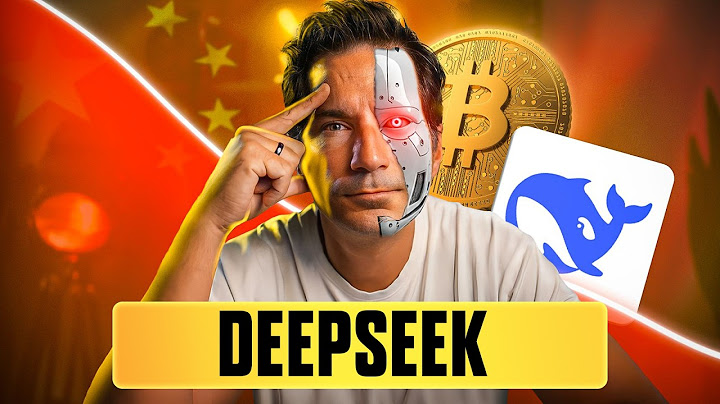 🚨 URGENT - Cet IA (Deepseek)  fait chuter le NASDAQ et tout le marché crypto ! Ce que tu dois savoir