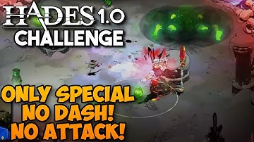 Can We Beat Hades Without Attack or Dash? | Hades 1.0