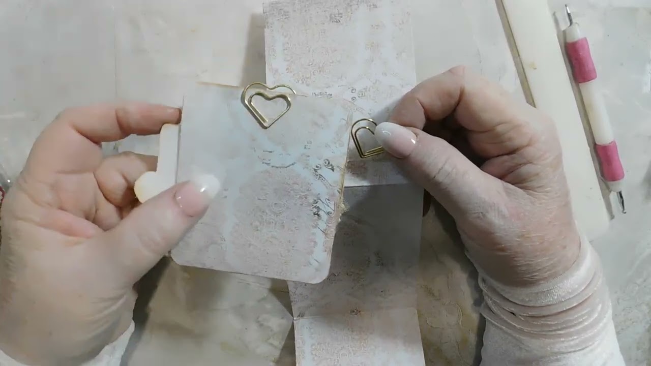 DIY Vintage floating pockets and tags