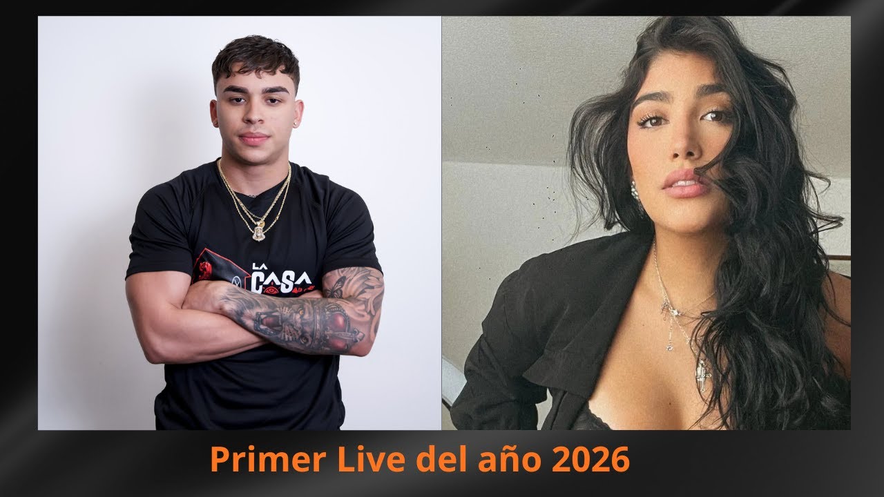 jlexis y dani barranco primer live en tiktok del año 2026 1/2