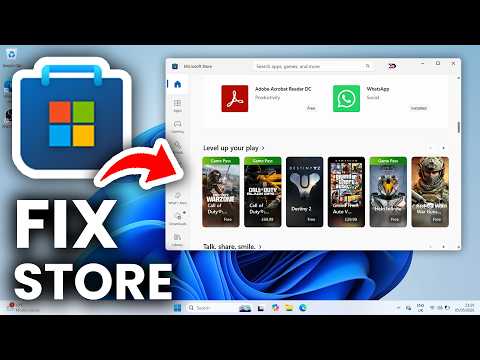 How To Fix Microsoft Store Not Working In Windows 11 - Full Guide
