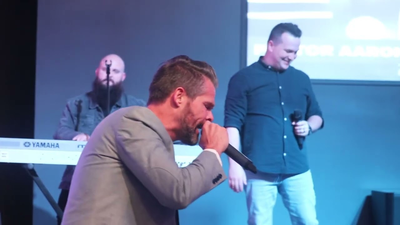 Spontaneous worship with Pastor Aaron Crabb during Revival nights. He’s working it out!