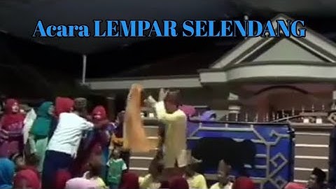 LEMPAR SELENDANG, Budaya bujang dan Gadis masyarakat Lampung, merupakan ajang mencari pasangan...