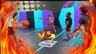 DEFY TRAMPOLINE PARK 2V2 VS "KXNGDEVO" *PUT HIM ON A POSTER...👀🤧*