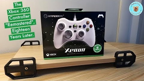 Hyperkin Xenon Xbox 360 Controller Replica Remake | Product Unboxing