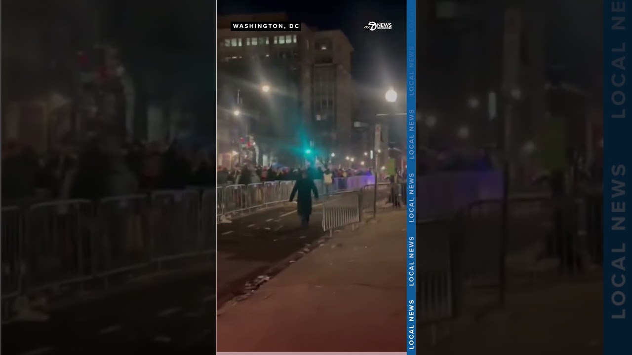 Hundreds line up outside Capital One Arena for Inauguration Day 2025