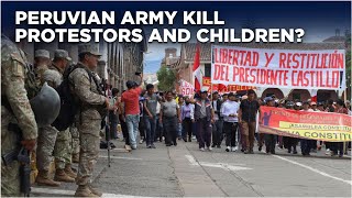 Peru Protest Live : Did Lima Protestors And Children Were Executed By Security Forces?| World News