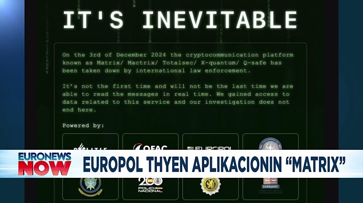 Tronditet bota e krimit: Europol zbërthen edhe aplikacionin "Matrix"!