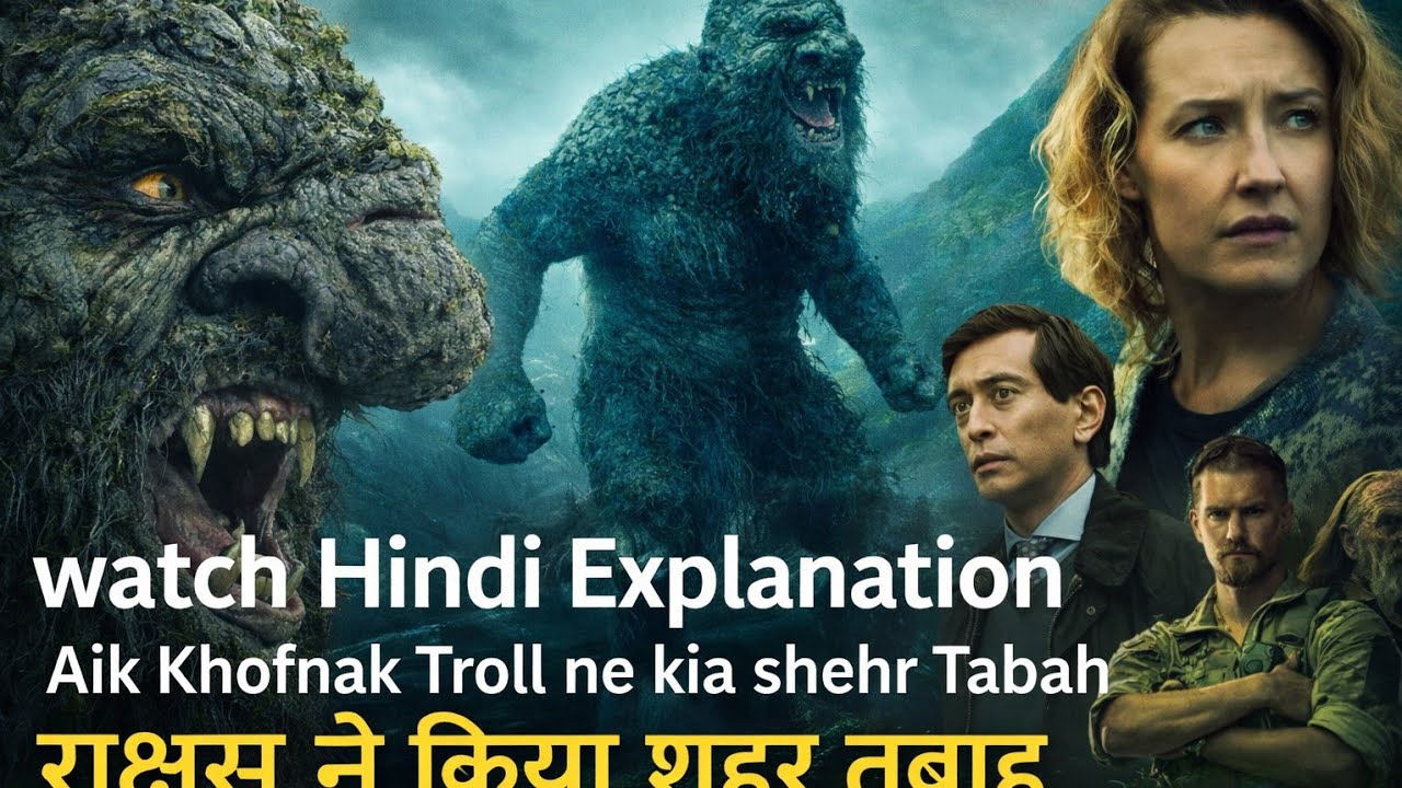 Paharon Se Nikla Khofnaak Troll | Troll 2022 Movie Explained in Hindi Urdu | Full Story