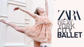 🩰 ZARA NEW YORK CITY BALLET Collection HAUL! 🩰