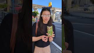 McDonald’s Japan's first-ever matcha pie. #japan #tokyo #japanese #travel #shorts #mcdonalds screenshot 2