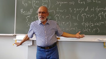String Theory Lecture - 8 Part - 2/9 by Daya Shankar Kulshreshtha at the Univ. of Oldenburg