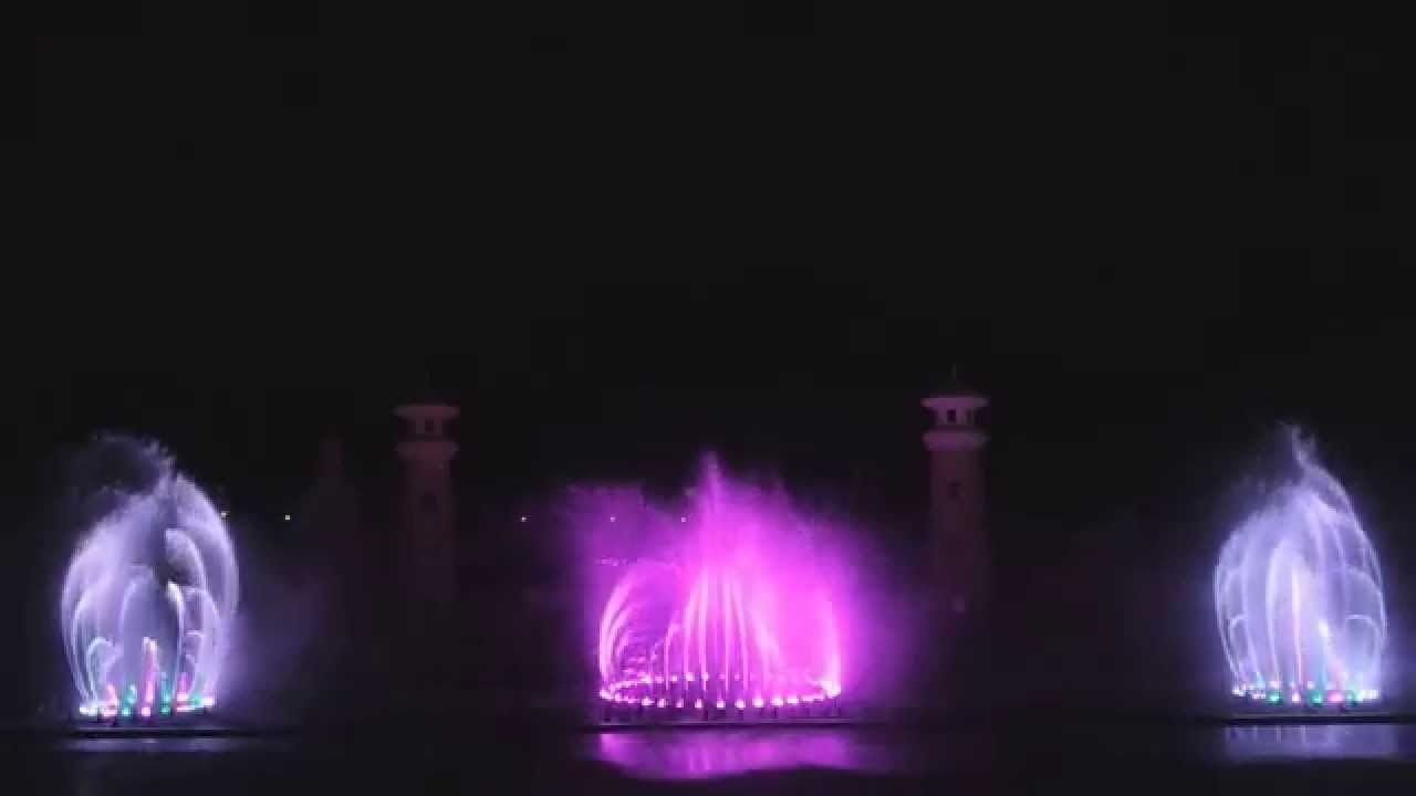 Musical fountain - Vinpearlland Phu Quoc Viet Nam - Time to Say Goodbye (Demo)
