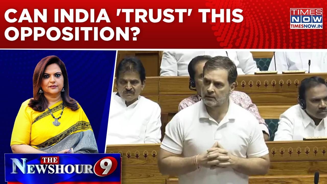 I.N.D.I.A's Own Motion Against Speaker, Yet Rahul Gandhi Missing; Can India 'Trust' This Opposition?