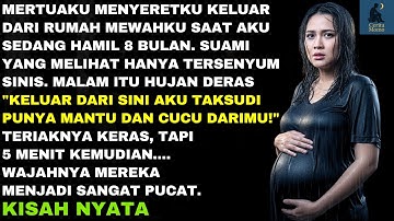 DIUSIR DARI RUMAH OLEH MERTUA SAAT HAMIL 8 BULAN, SUAMI HANYA DIAM SAJA - 5 MENIT KEMUDIAN....